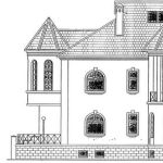 Фрагмент чертежа фасада